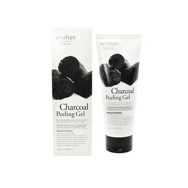 Gel Tẩy Tế Bào Chết Arrahan Than Hoạt Tính 180ml Gel Tẩy Tế Bào Chết Arrahan Than Hoạt Tính 180ml