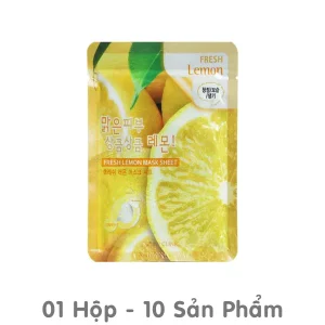 Mặt Nạ Chiết Xuất Chanh 3W Clinic Fresh Lemon Mask 23ml