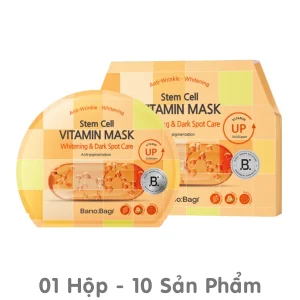 Mặt Nạ Banobagi Dưỡng Sáng Da, Mờ Thâm Nám (Cam) 30g