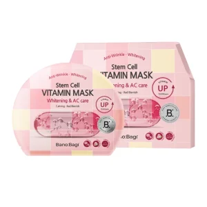 Mặt Nạ Banobagi Dưỡng Sáng Và Chăm Sóc Da Mụn (Hồng) 30g