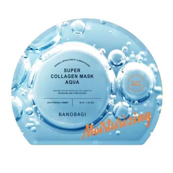 Mặt Nạ Banobagi Super Collagen, Cấp Ẩm (Xanh Dương) 30g Mặt Nạ Banobagi Super Collagen, Cấp Ẩm (Xanh Dương) 30g
