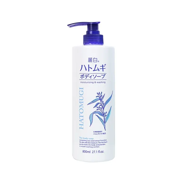 Sữa Tắm Dưỡng Da Hatomugi Làm Sáng, Mềm Mịn Da 800ml Sữa Tắm Dưỡng Da Hatomugi Làm Sáng, Mềm Mịn Da 800ml